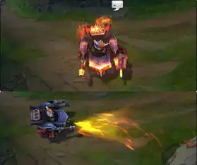 lol兰博荒地男爵新皮肤特效一览