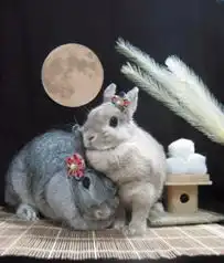 不忍下口日本治愈系萌兔甜点