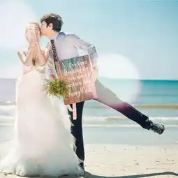 婚纱系的情侣头像一对婚