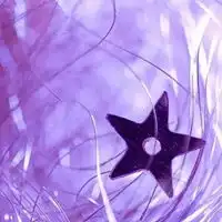 头像动漫紫色梦幻女