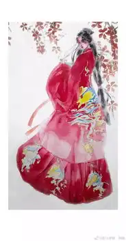 古风汉服插画系列,简直不要太好看了