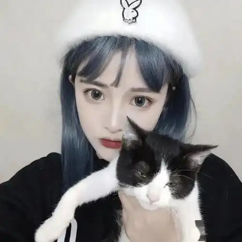 头像图片丨女生头像丨可爱的猫系女头1214