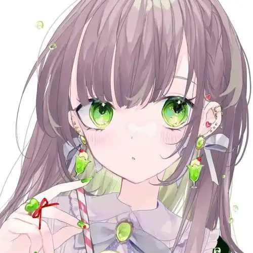 动漫女头香草味的甜系女孩