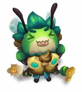 英雄联盟12.5版本小蜜蜂皮肤原画炫彩头像汇总