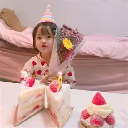 又好看又萌的萌娃头像女,孩子才是最快乐的