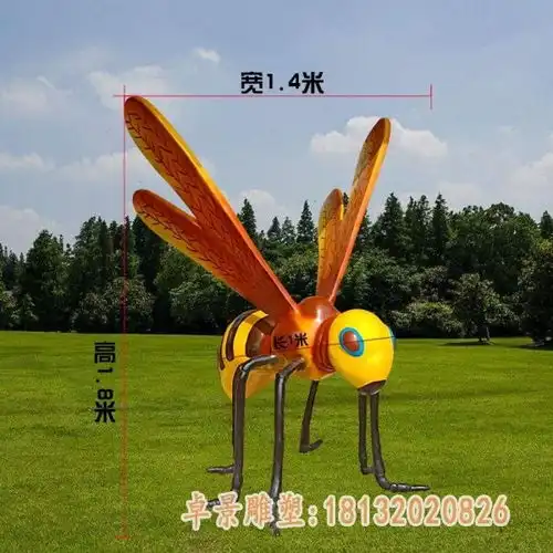 卡通蜜蜂雕塑衡阳树脂卡通蜜蜂雕塑价格