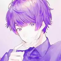 头像男生动漫紫色眼睛的人微信头像图片大全