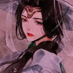 好看的动漫头像女黑色系