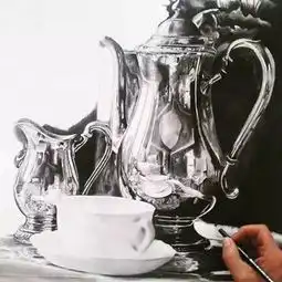 这素描简直逆天了,逼真到五体投地