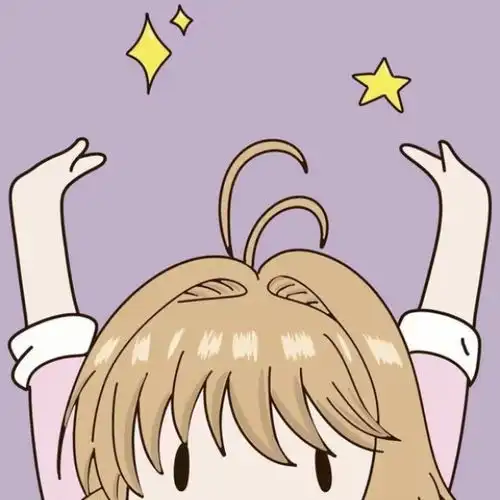 恬恬温柔仙气可爱壁纸星辰闪烁卡通动漫头像我要个性网