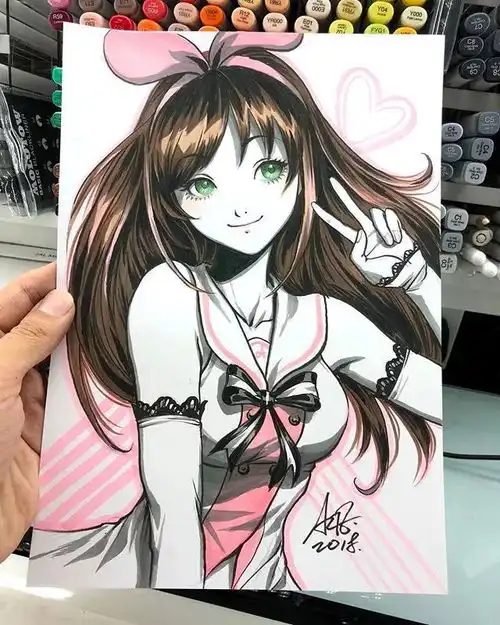 一支马克笔,狂吸400万粉丝,不愧是漫画界大咖