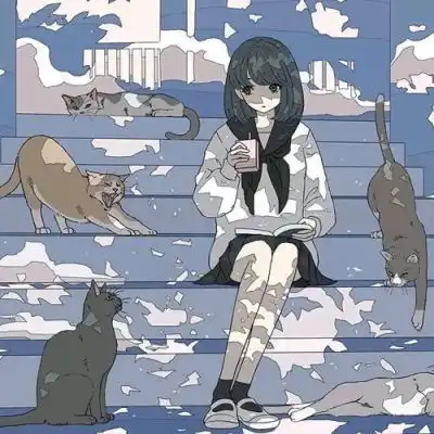 2023自由潇洒个性动漫女生图片