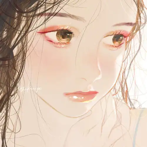 治愈系头像女卡通可爱女