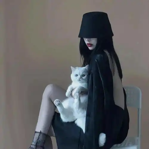 头像图片丨女生头像丨可爱的猫系女头1214
