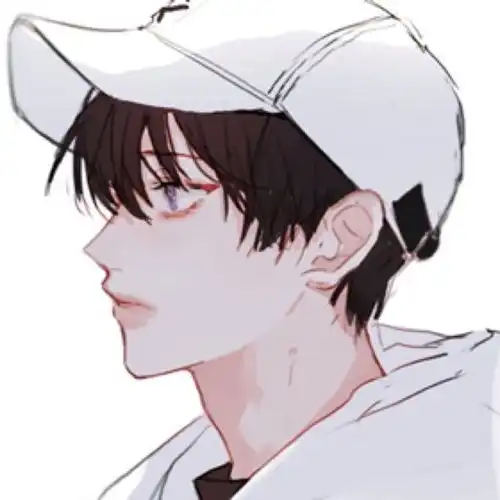 动漫浅蓝色系男生头像动