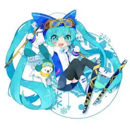 初音萌系头像高清的