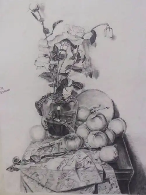 2017动画结课展,带你走进素描世界内附70余幅素描作品