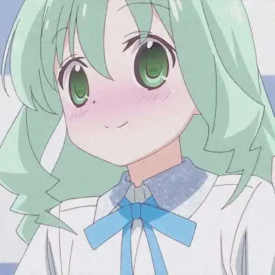 沫兮动漫可爱二次元绿色头像女卡通动漫头像我要个性网