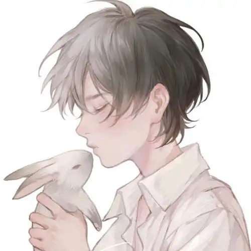 浅色头像男生动漫