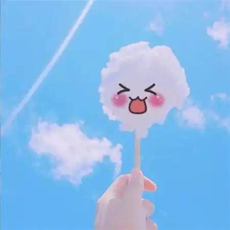 阳光淡雅简单头像图片,简洁大气3