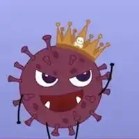 病毒卡通图片新型冠状病毒卡通可爱图片