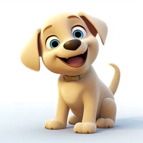 卡通小狗素材图片广告素材下载至来源处