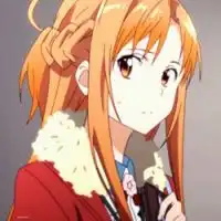 可爱的动漫头像有着少女般的情怀