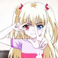 卖萌的动漫少女头像卡通可爱的女生头像2015