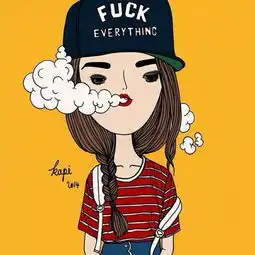 卡通卖萌女生头像西宁