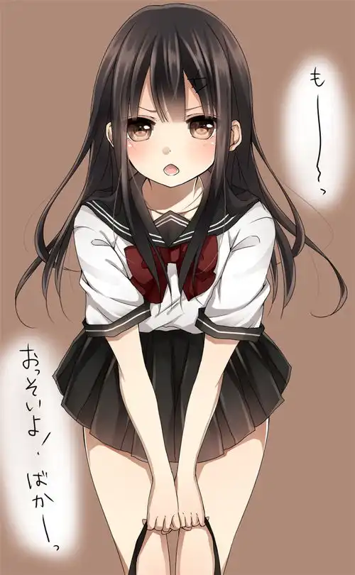 二次元美女长腿姑娘