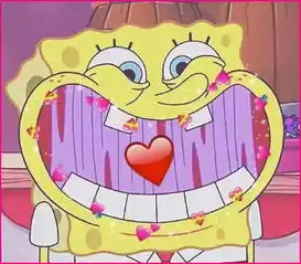 ins超火海绵宝宝情侣头像,老师都不敢管,00后安排