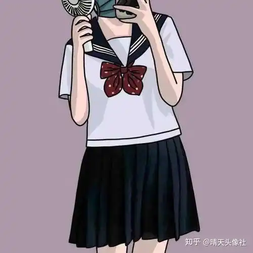 jk制服部位女生头像汇总,总有一款是你喜欢的