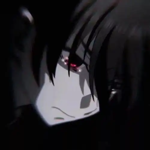 高级感男生头像动漫黑色