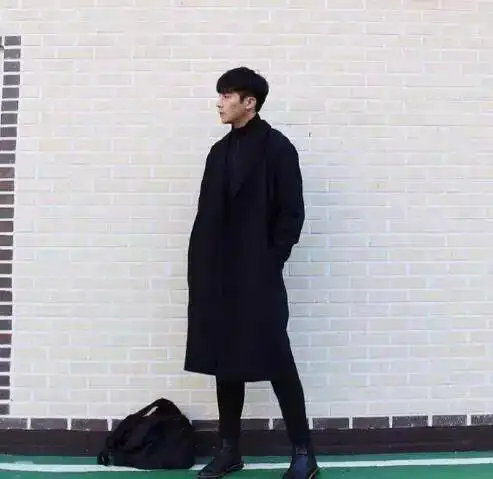 适合所有男朋友的黑色系,照着穿准没错