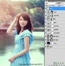 photoshop调出甜美的湖边日系风格少女生活照7