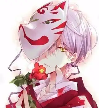 动漫头像纯色系男李纪