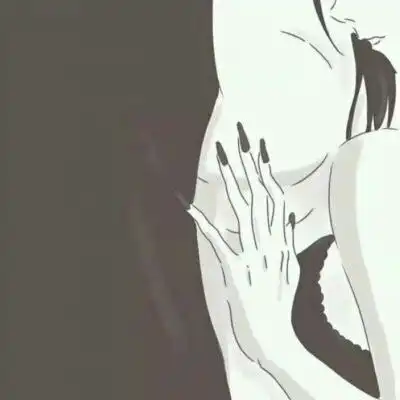 情侣头在床上二次元很污一对骚气卡通浪图