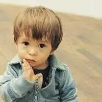 情侣头像萌系小孩真人正