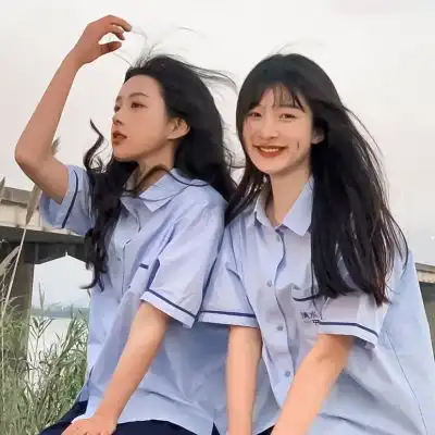 二人闺蜜头像真人女生