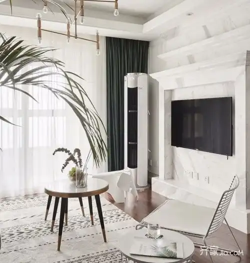 青岛简约装修案例效果图,青岛简约装修设计案例图片齐家装修网