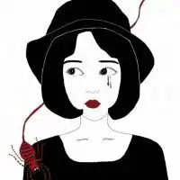 动漫红唇女生头像微信头像图片大全