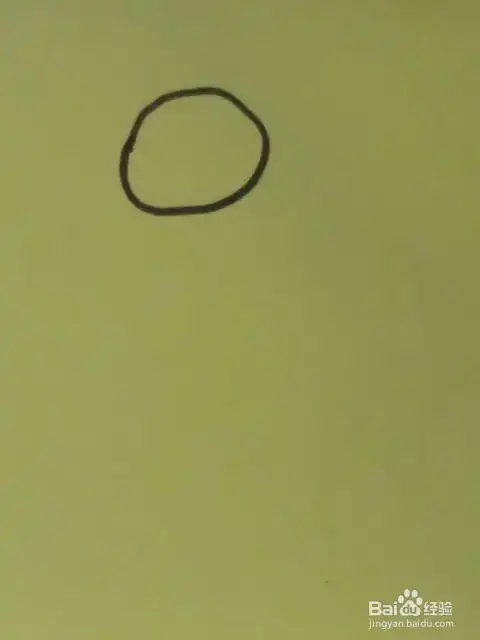 卡通版小蜜蜂手工简笔画