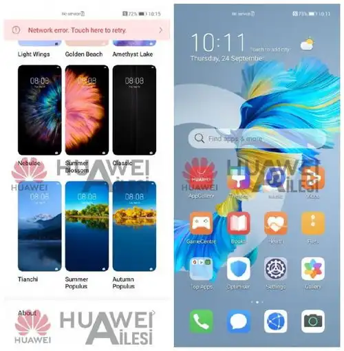 华为mate40pro系统截图曝光,除了双挖孔,更多细节亮相