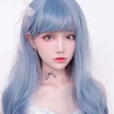 优质混网染发女生个性头像,不优雅我不喜欢