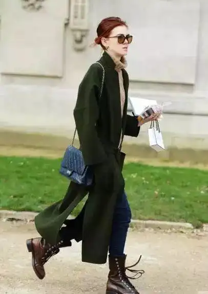 女生马丁靴怎么搭配冬季酷girl指南