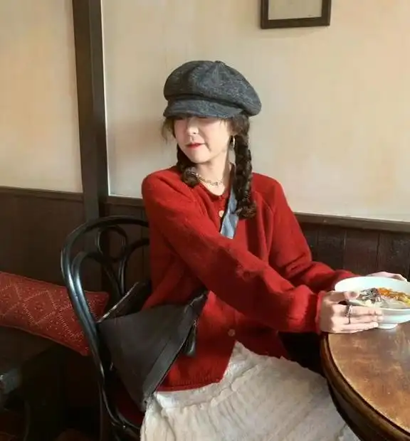 开年红色这么穿,好看实用又时髦