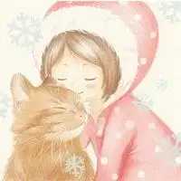 治愈系的猫咪女生头像插