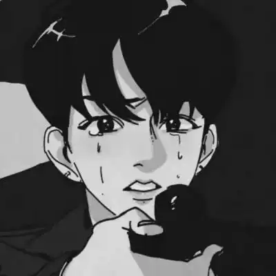 丧系黑白二次元漫画个性头像拥有了清风就要交还明月