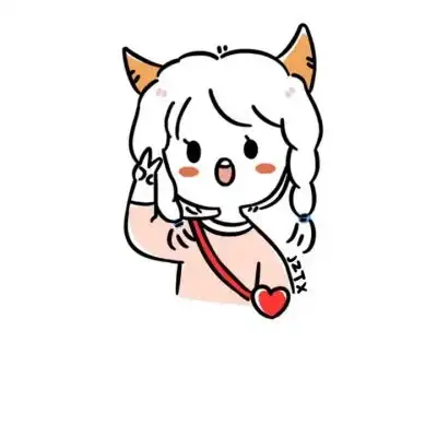 可爱的情侣头像萌萌哒,有女神依赖甜心的爱