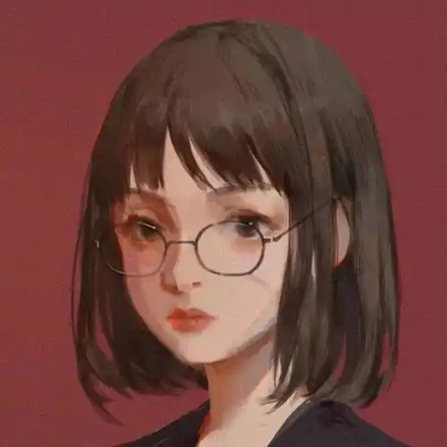 动漫头像简洁女生